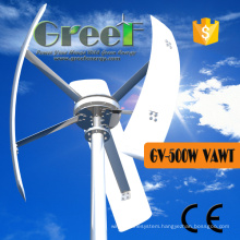 Vertical Axis 500W Wind Turbine for Home Use